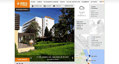 Desktop Screenshot of hoteldelta.ro